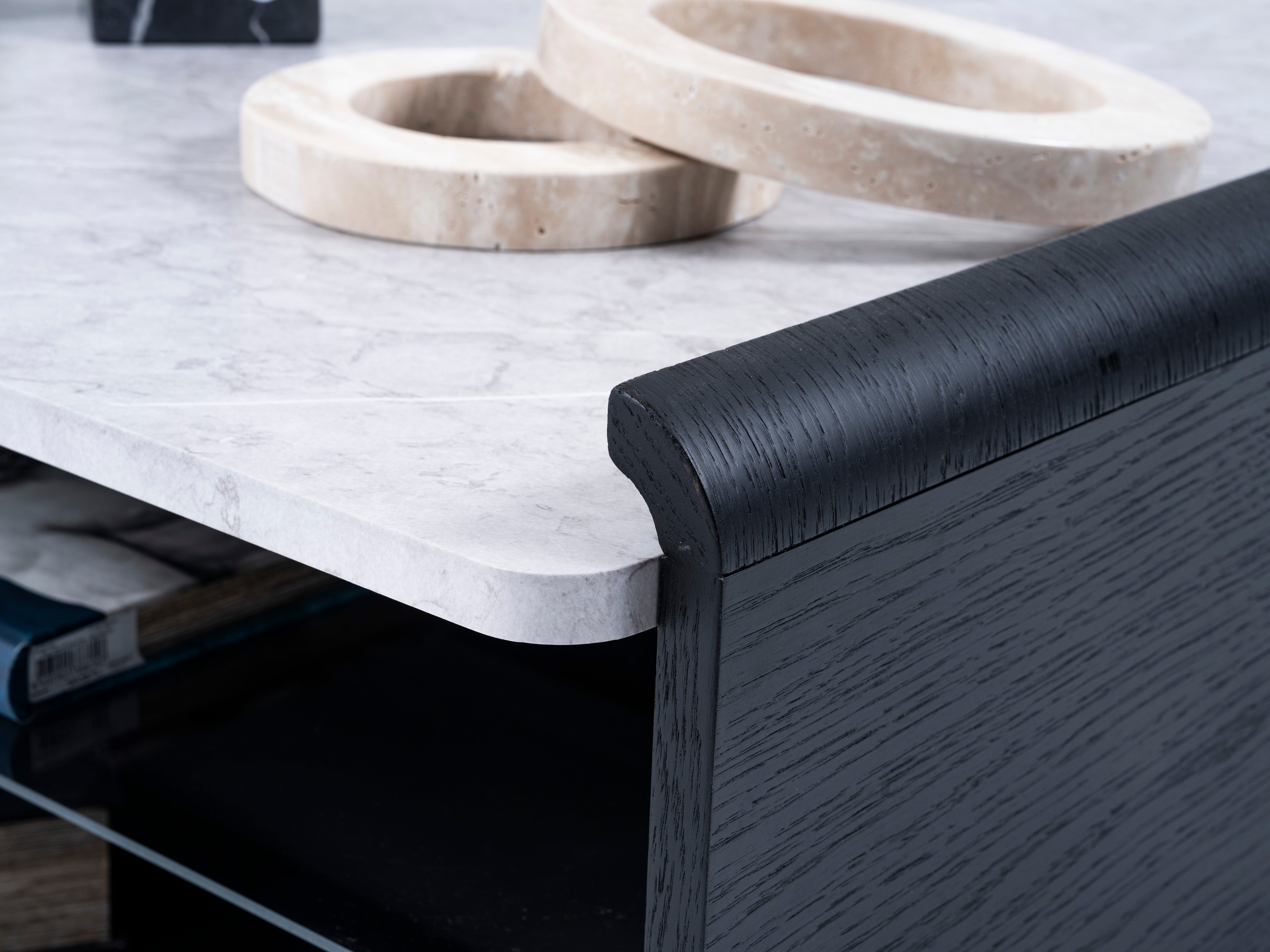 Холна маса «Bahar» с керамичен плот, размер 83х45х83см