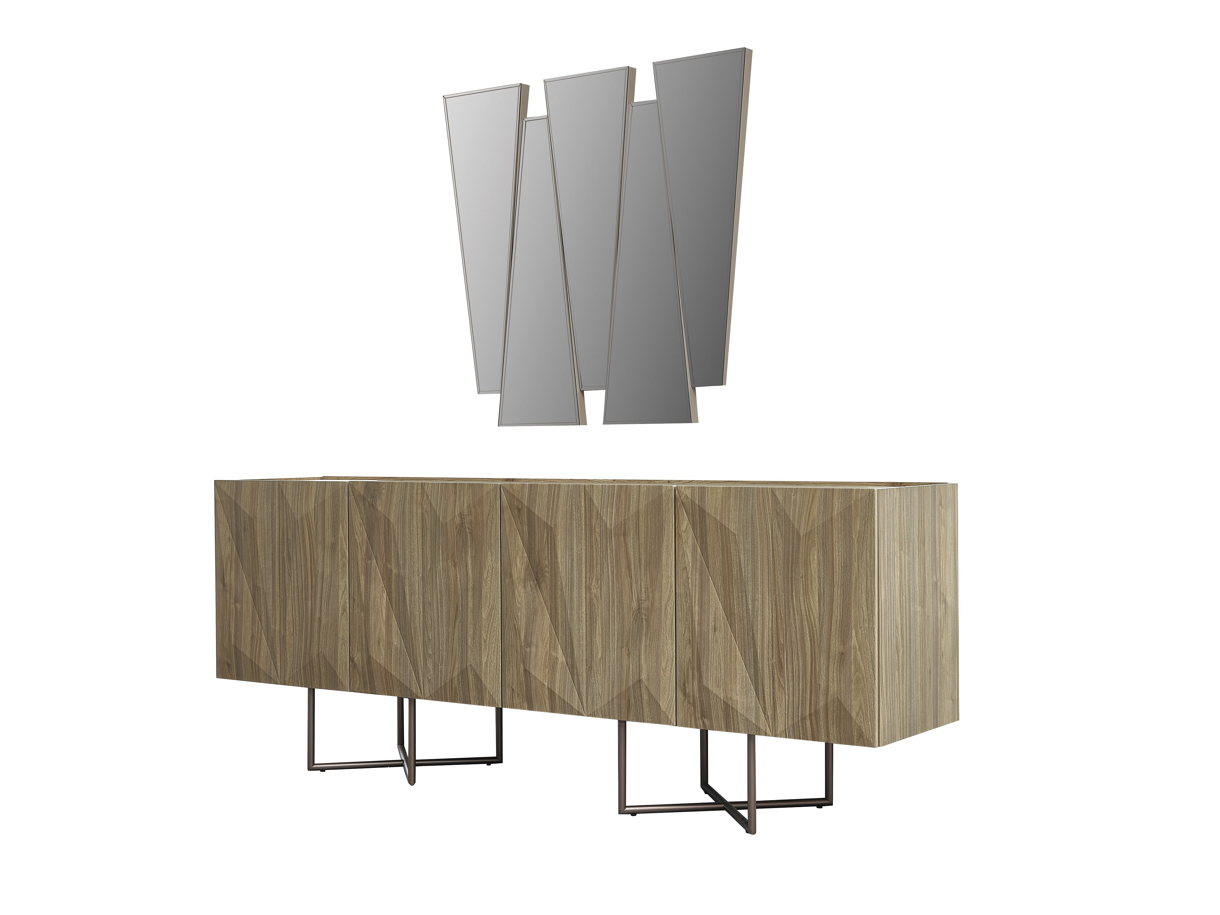 Бюфет с огледало Idol Mobilya Oslo