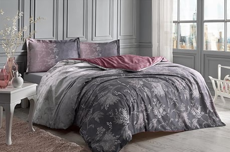 Двоен спален комплект «Ditsy» - King size, 6 части, ранфорс