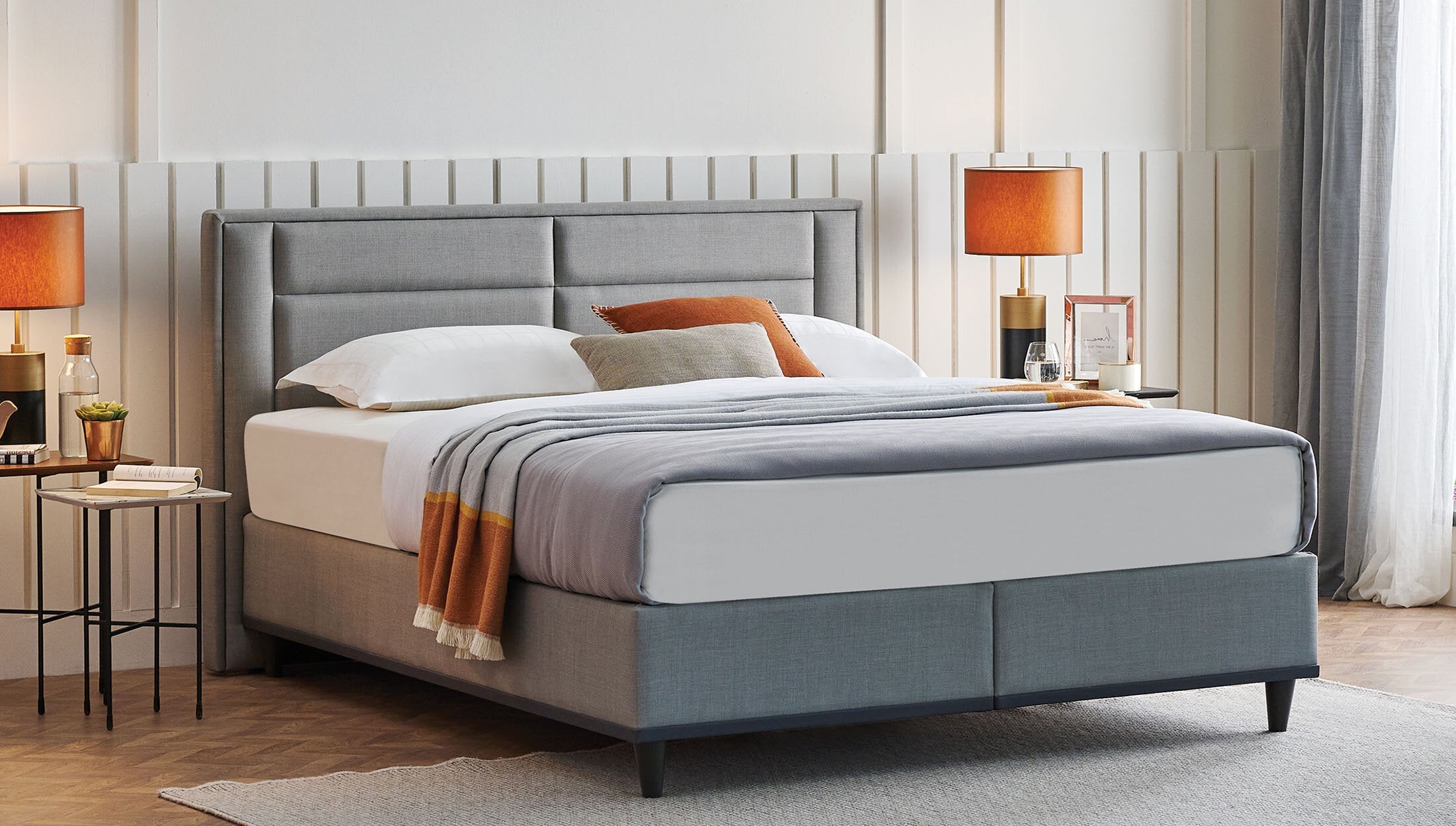 Тапицирана табла за легло «Fresh Sense»