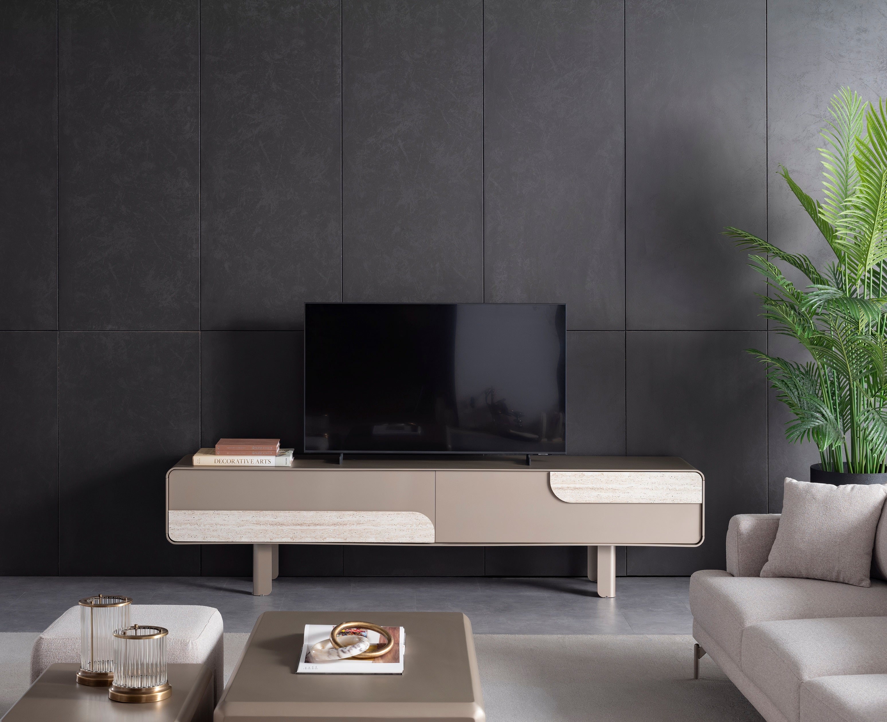 ТВ шкаф «Aqua G» с размер 245х60х50см