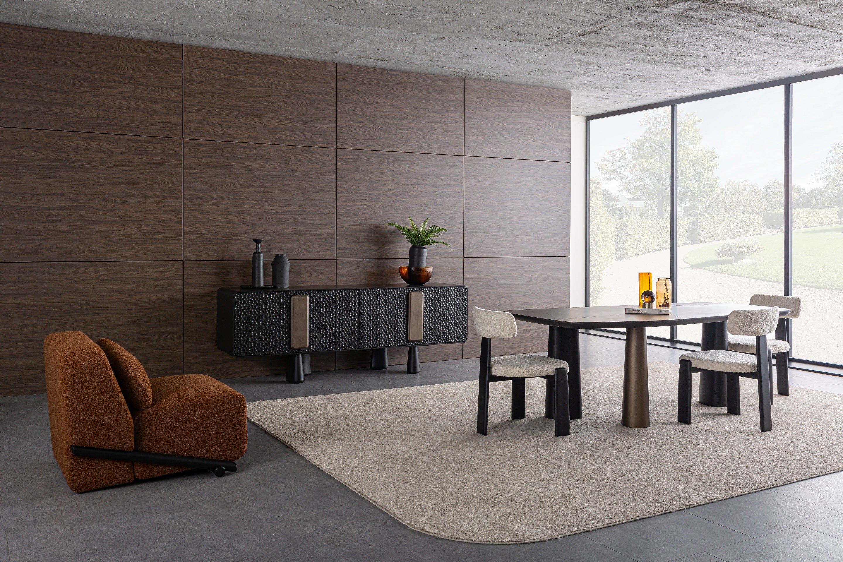 Трапезна маса «Klein» с размер 210х75х107см