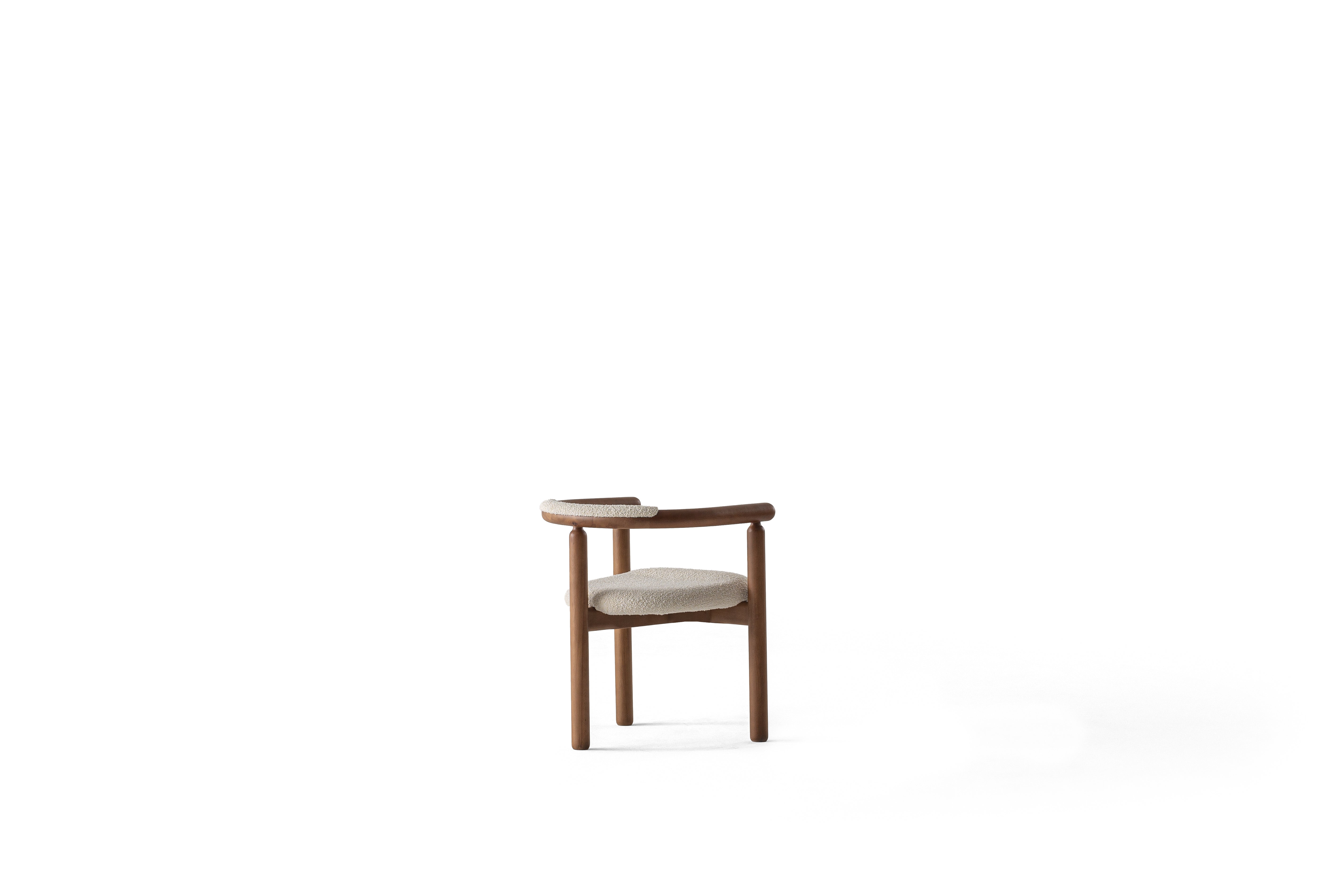 Трапезен стол «Oddo» с тапицерия