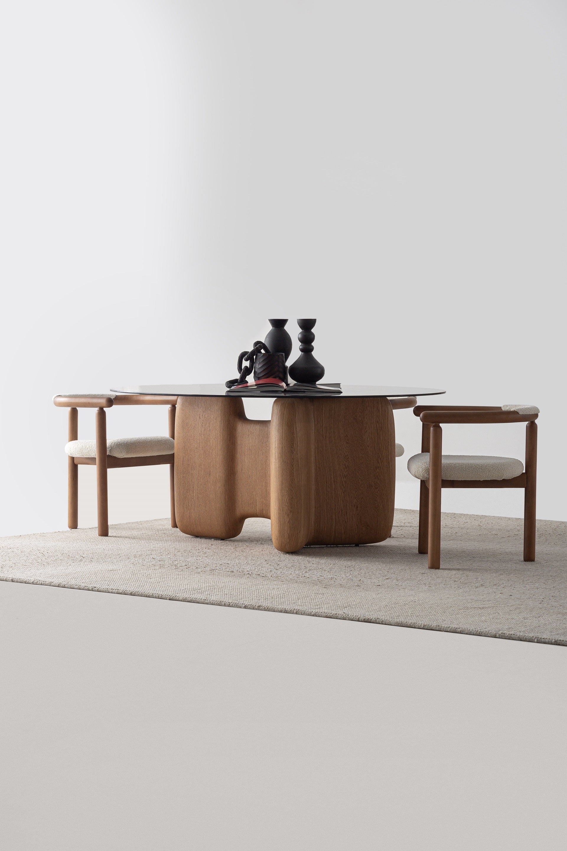 Трапезен стол «Oddo» с тапицерия