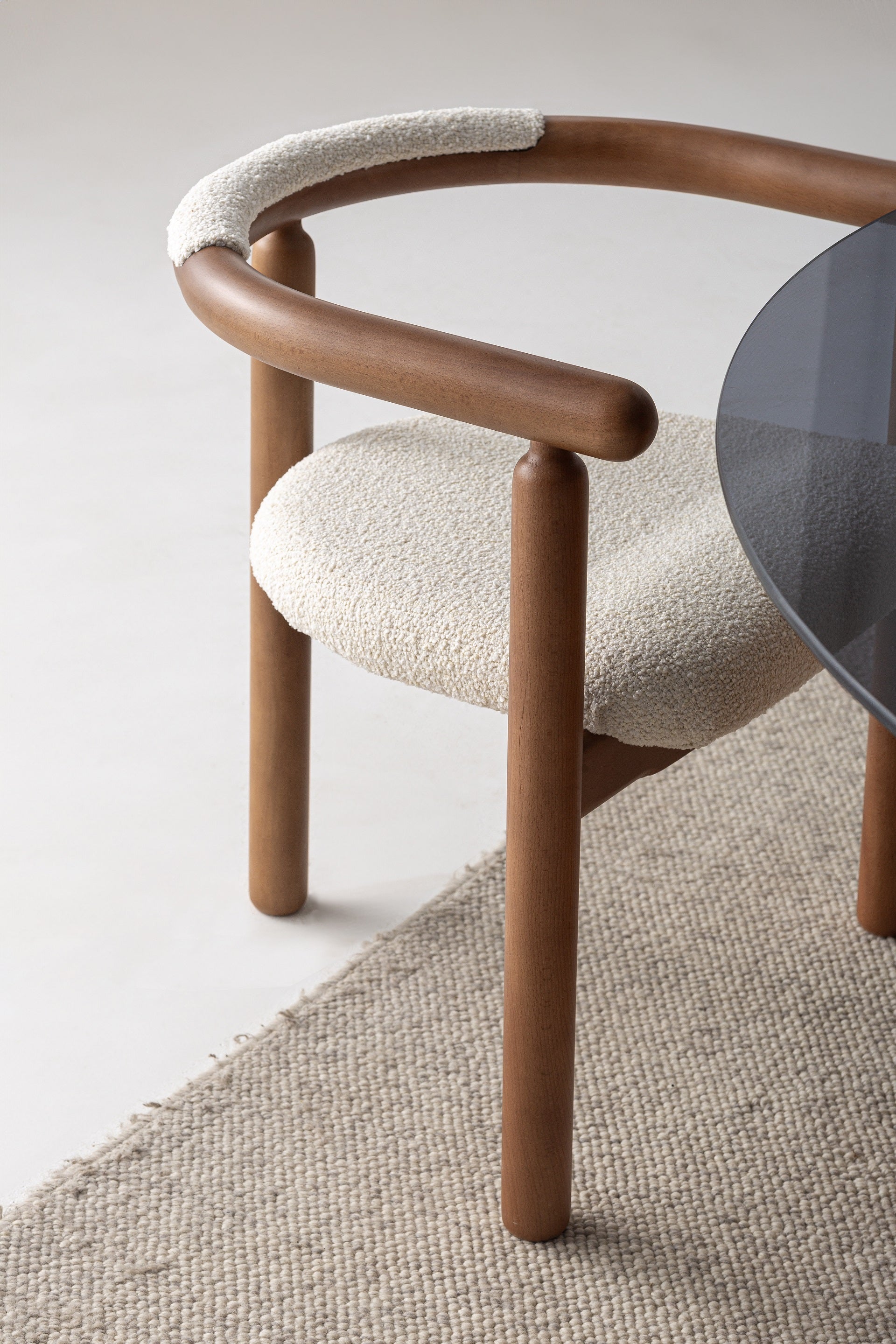 Трапезен стол «Oddo» с тапицерия