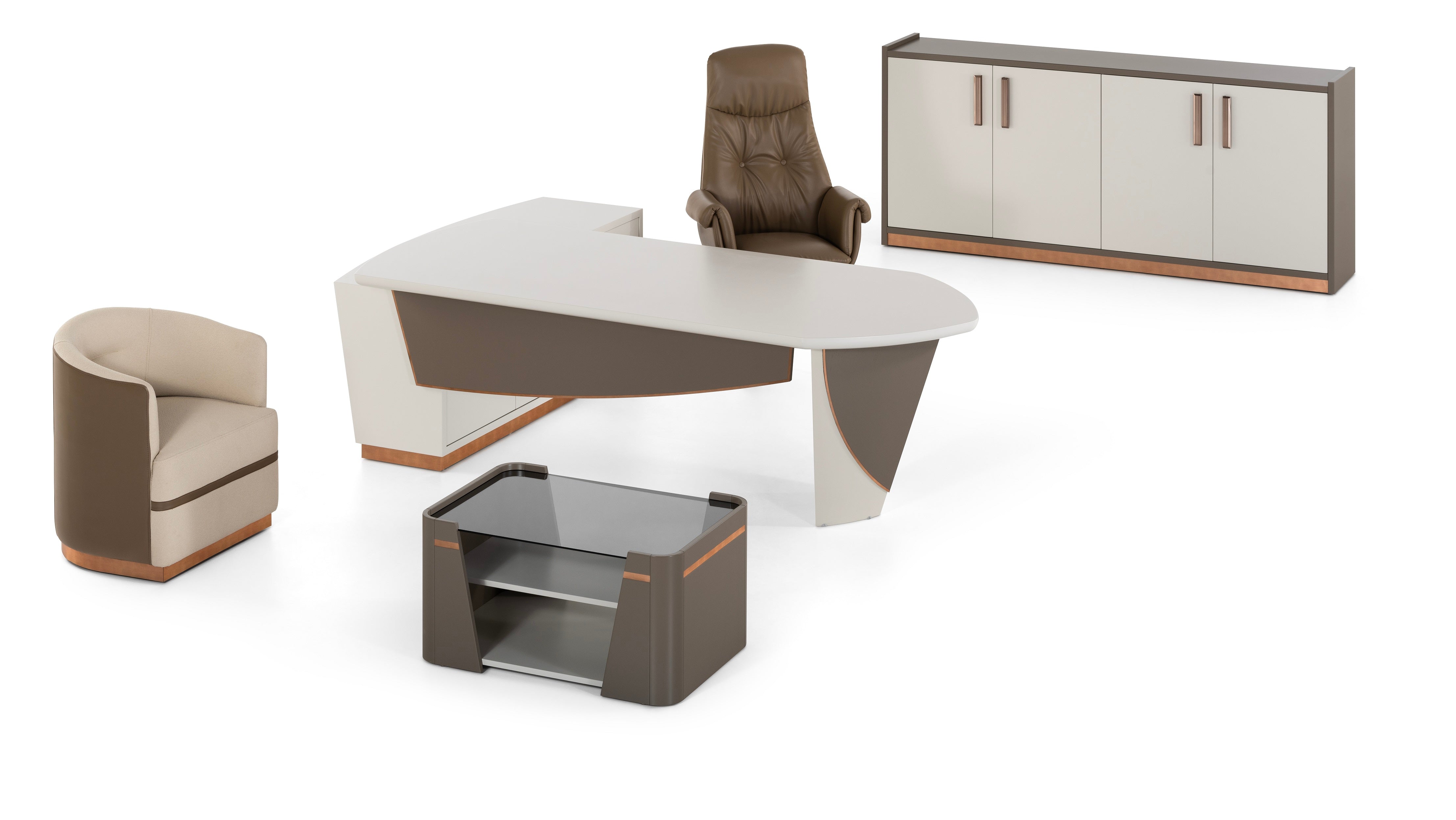 Офис конзола «Glory» с размер 226х98х45см