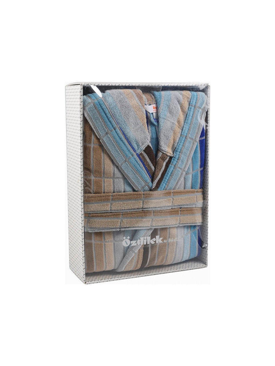 Халат за баня «Hawai Line Kahve» с качулка, размер XL