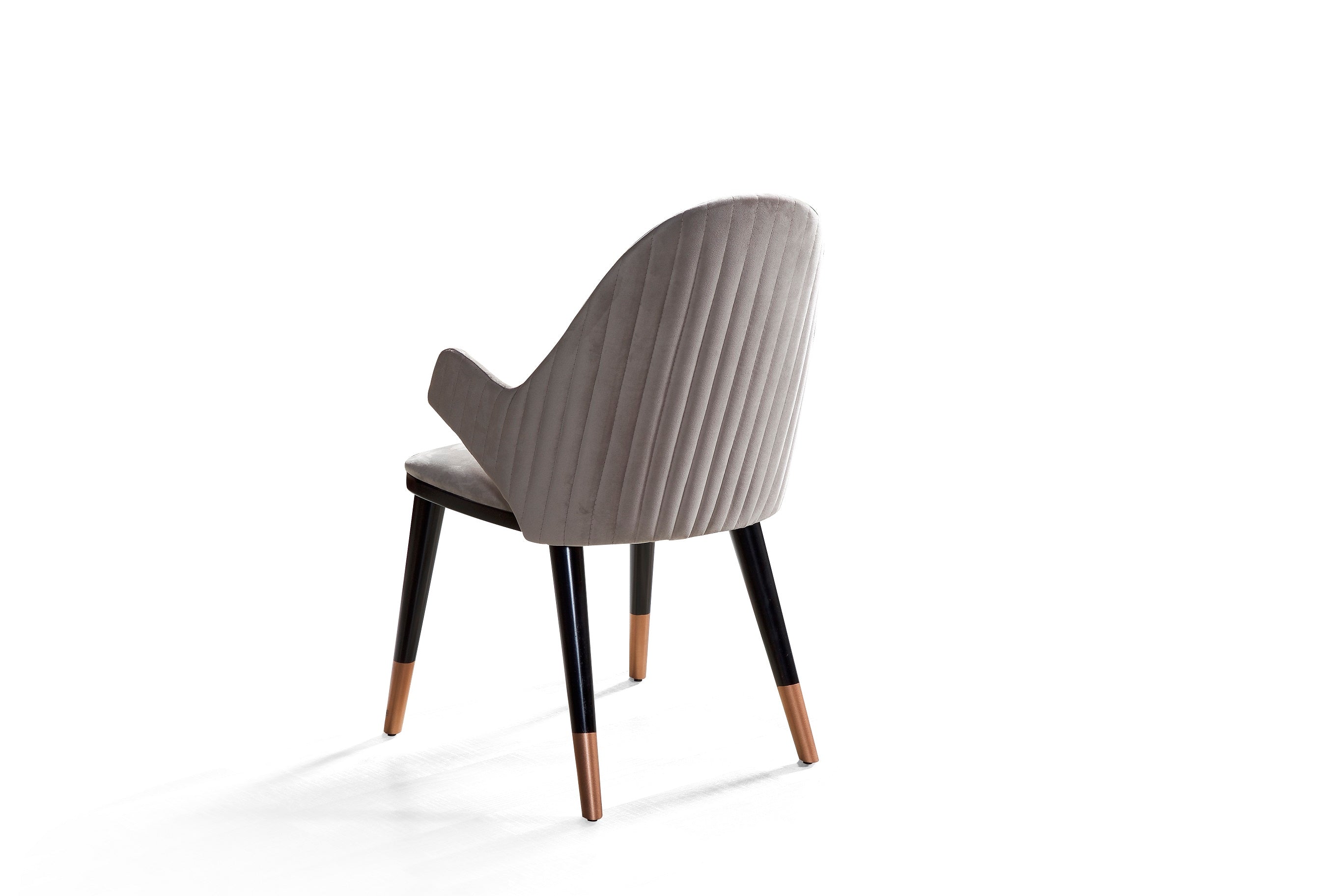 Трапезен стол «Tesla Walnut» с тапицерия