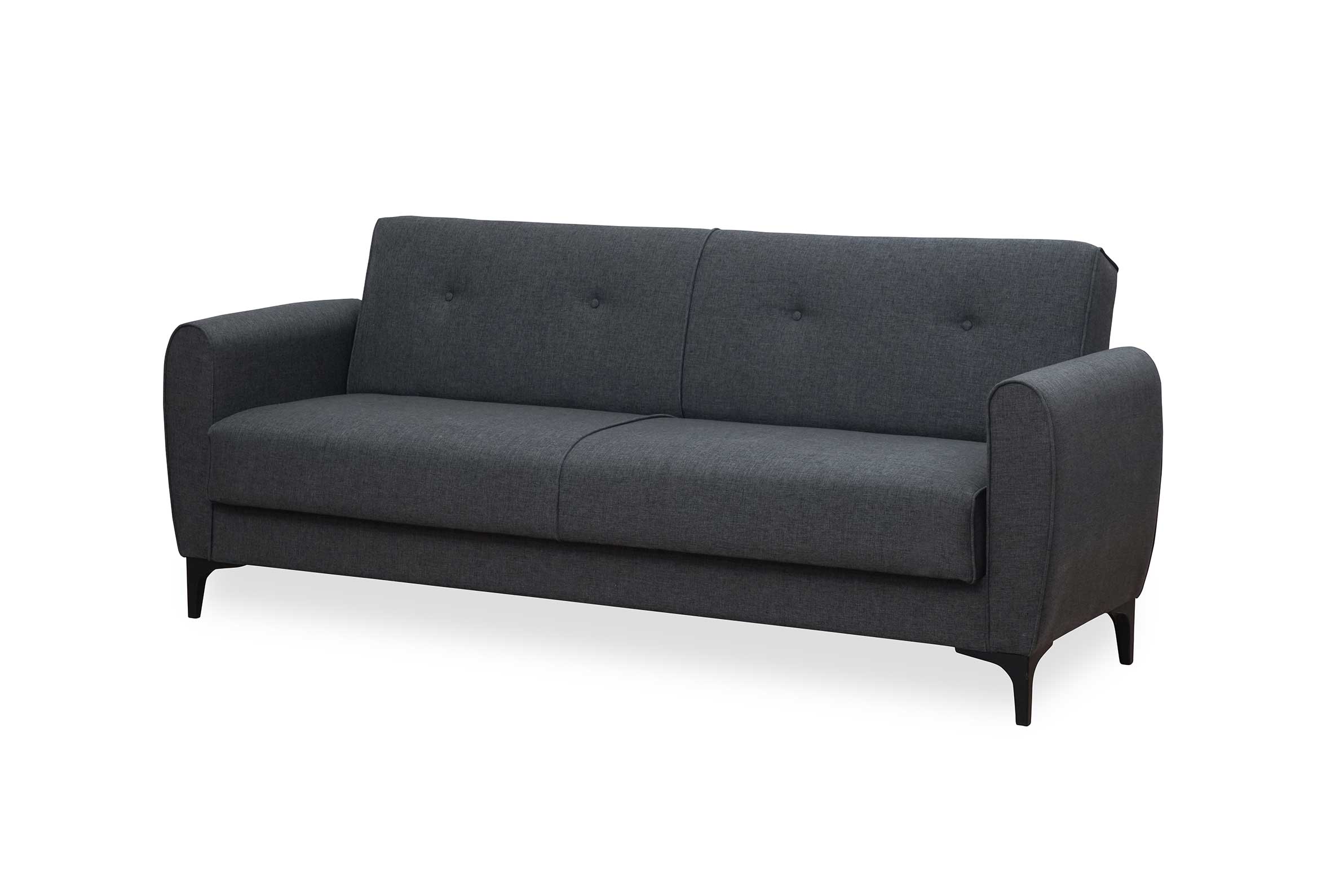 Триместен разтегателен диван «Leo» + 2 декоративни възглавници, ширина 210см