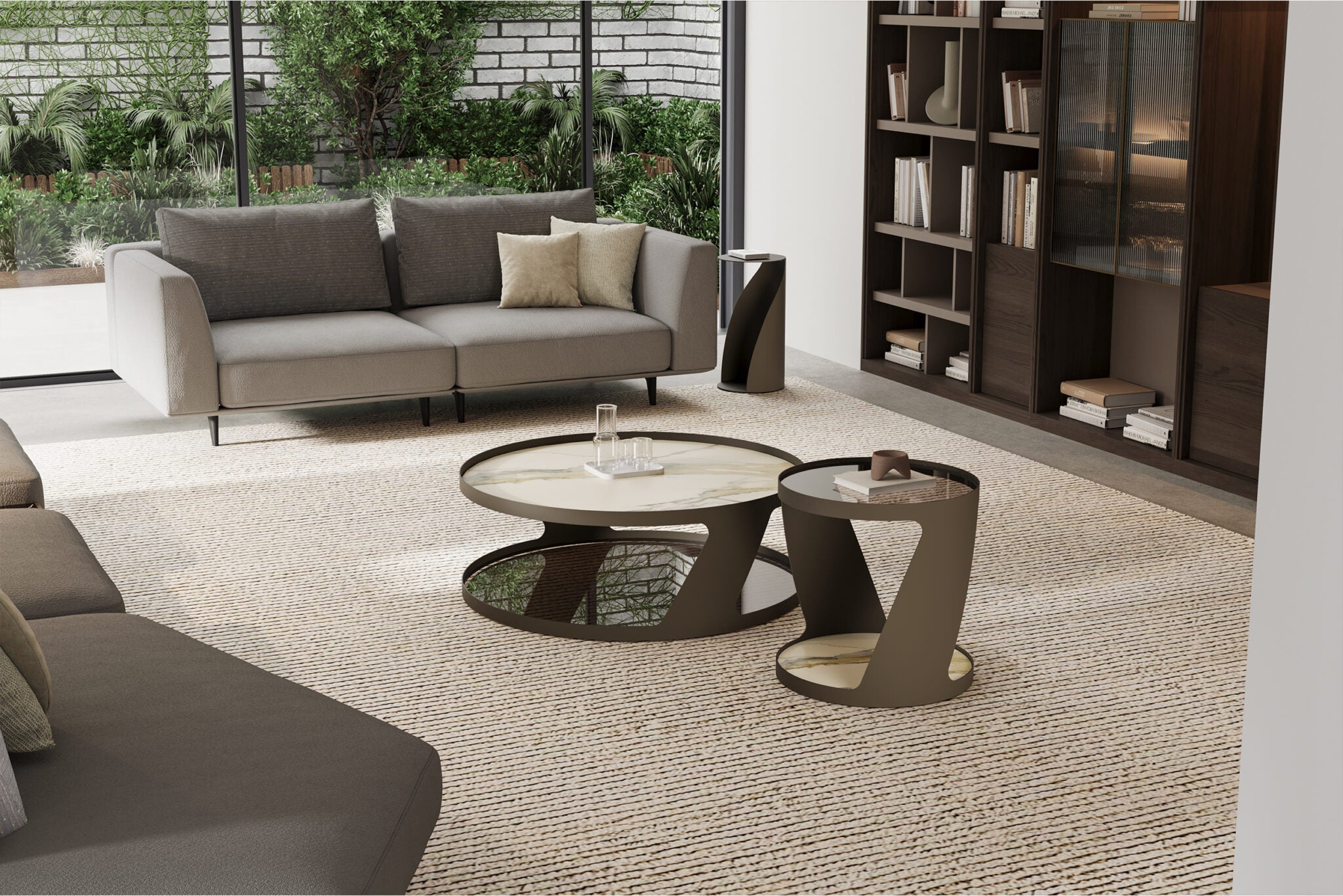 Помощна маса «Linus» - с керамика