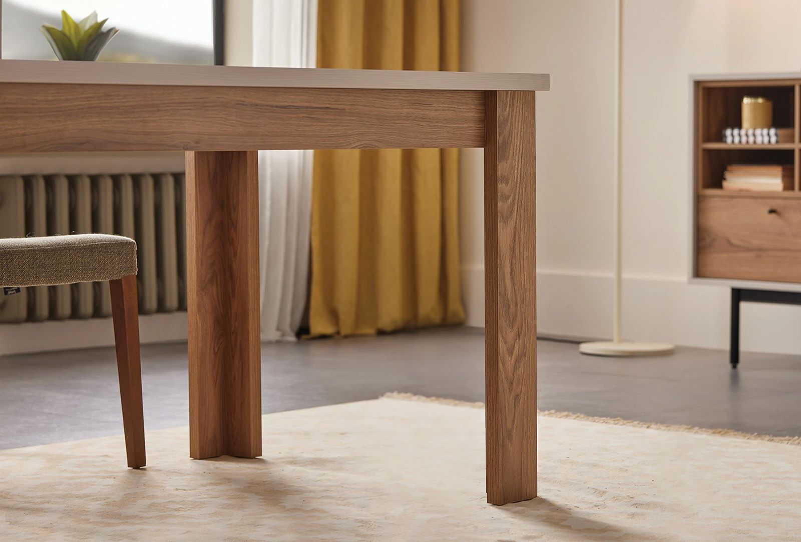 Трапезна разтегателна маса «Loreto Two» с размер 160х76х90см