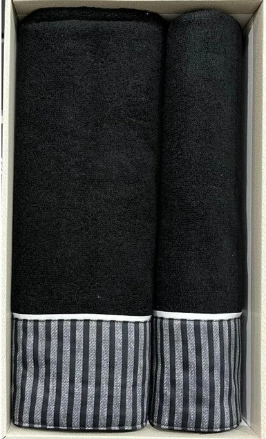 Комплект хавлии «Maskulen Noir» - 2 части