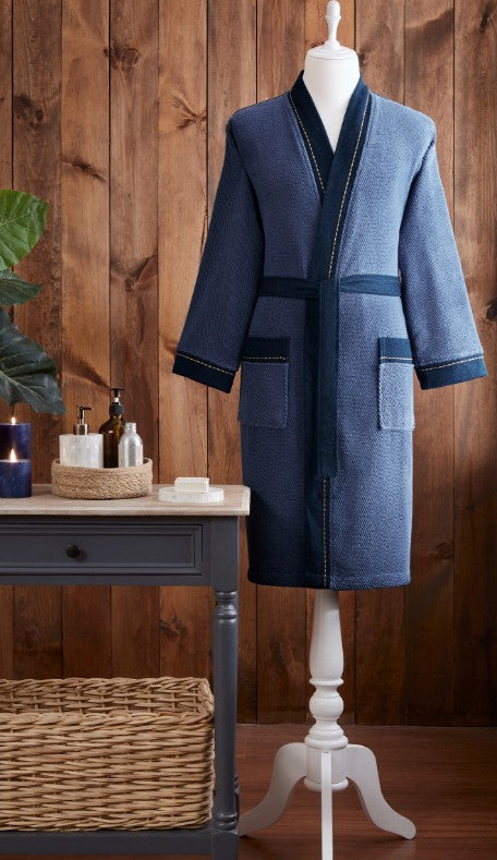 Халат за баня «Masculen Oregon Lacivert» - размер XL