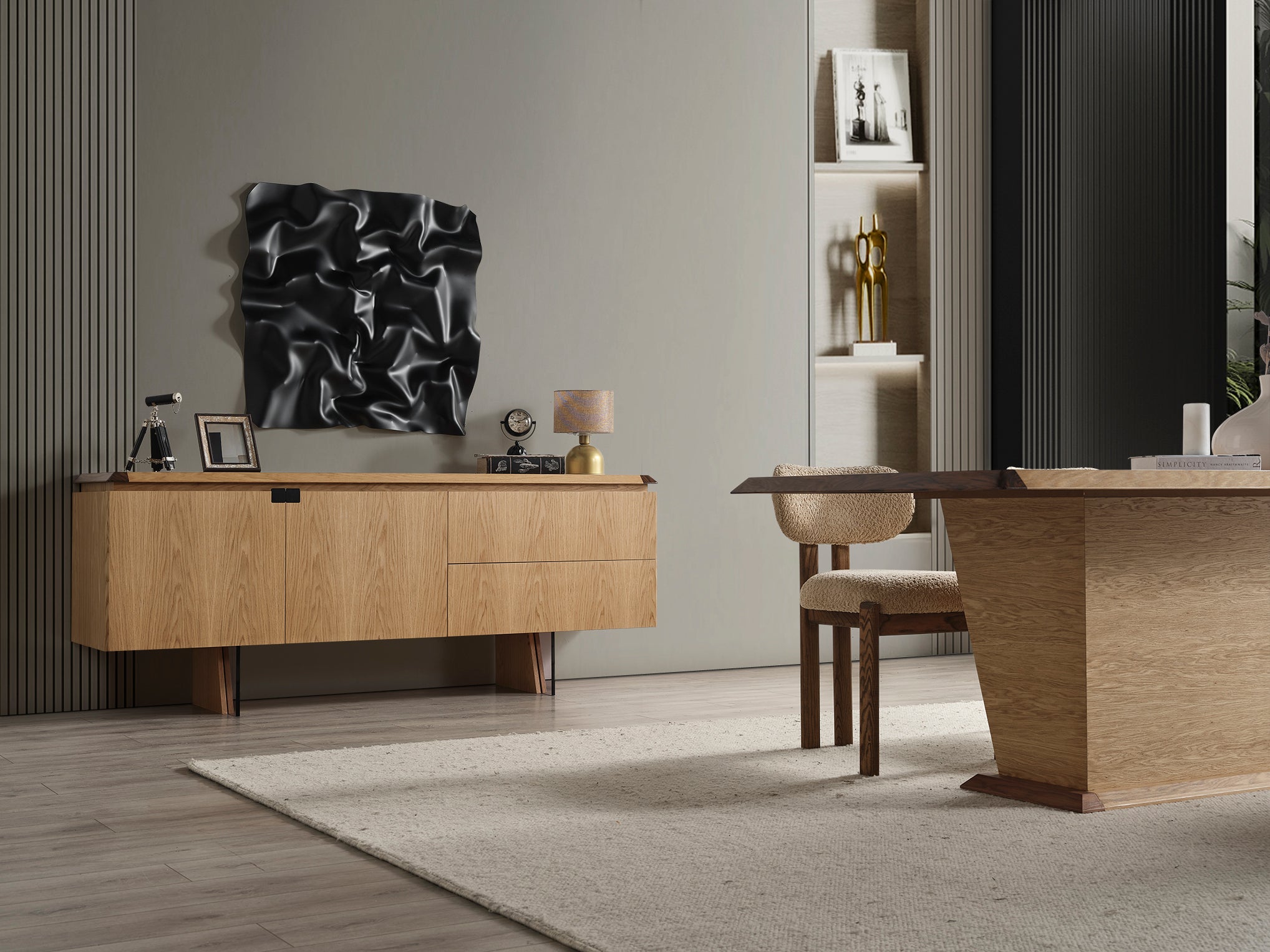 Трапезна маса «МS 40» с размер 210х78х99см