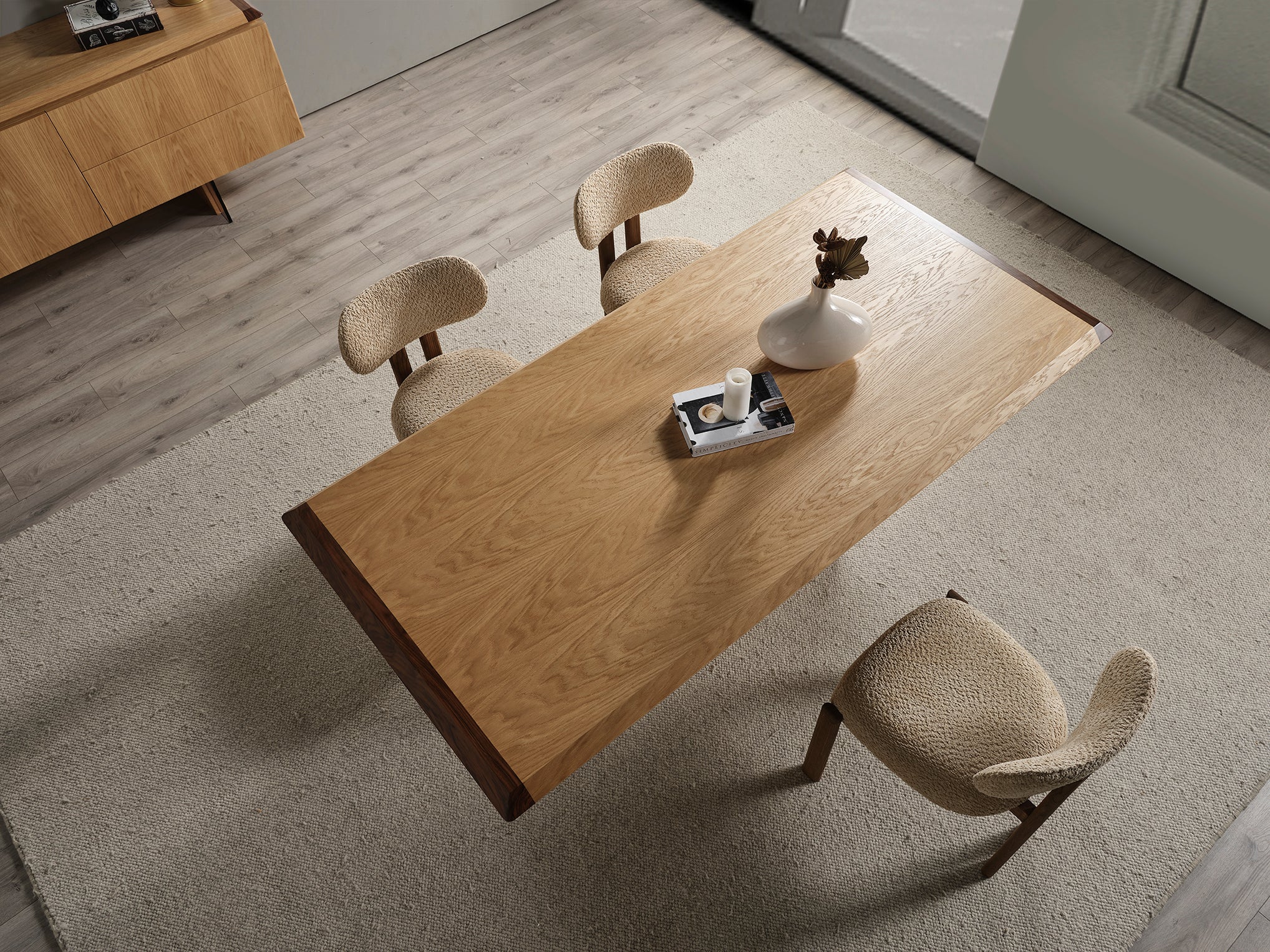 Трапезна маса «МS 40» с размер 210х78х99см