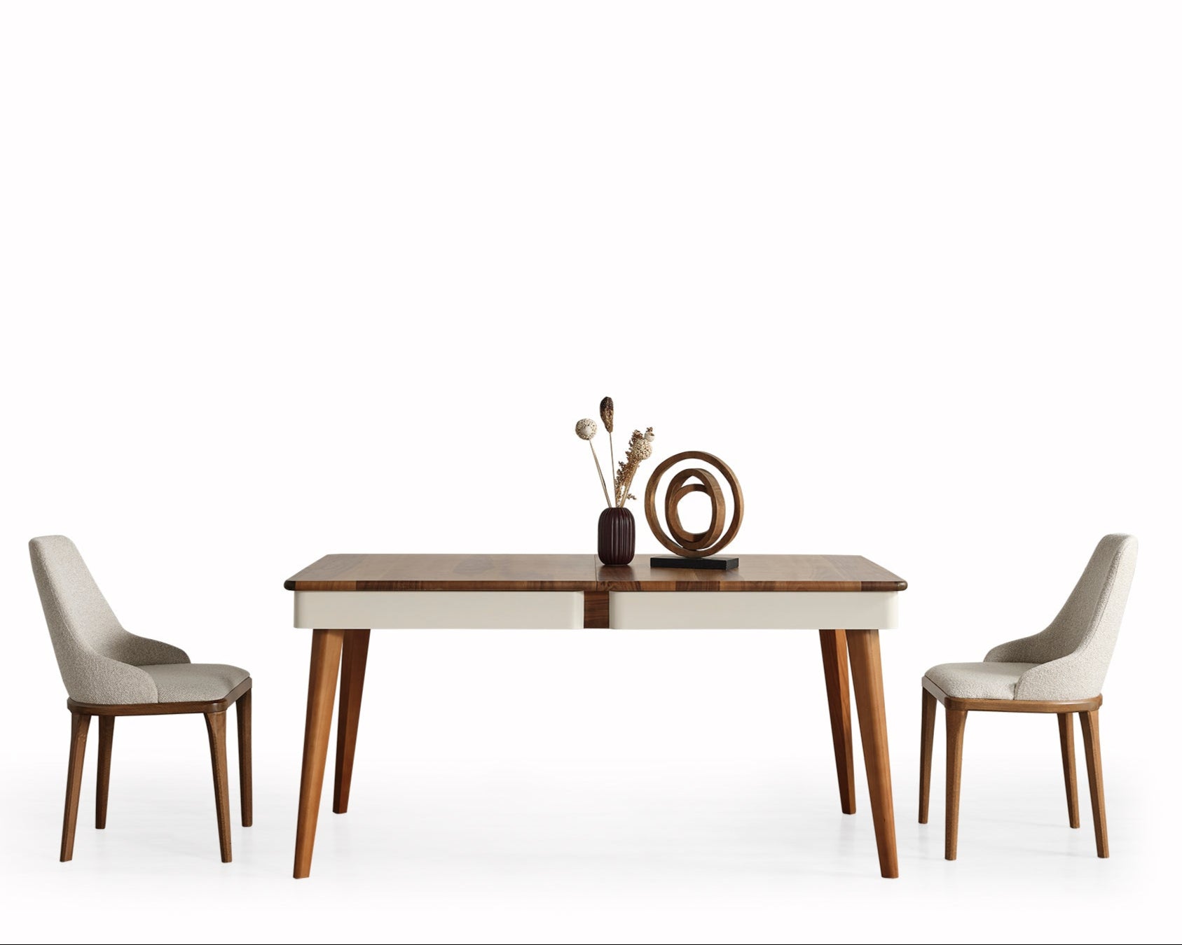 Трапезна разтегателна маса «МS 44» с размер 163х78х93см