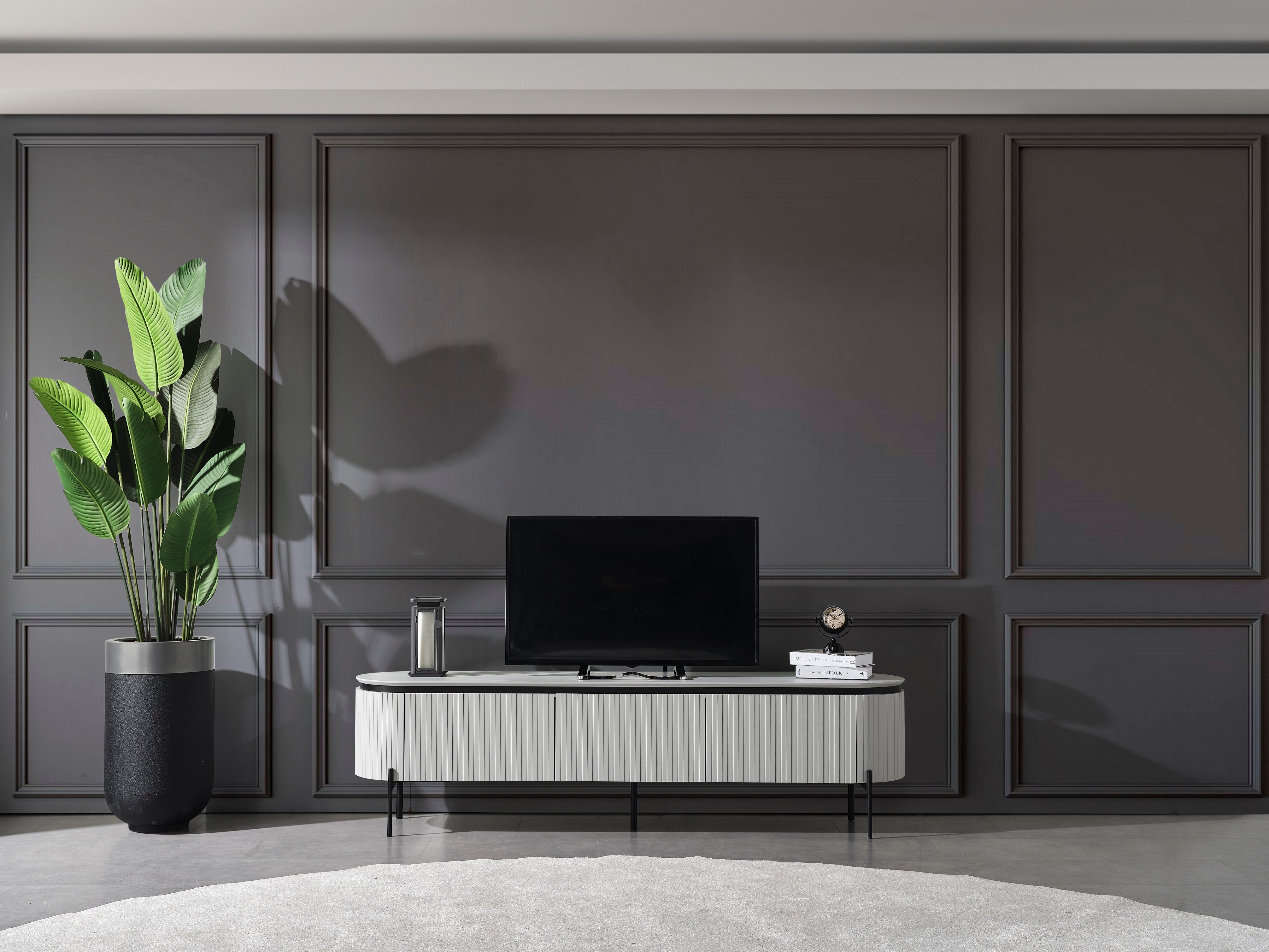 ТВ шкаф «Tesla Plus» с размер 208х57х42см