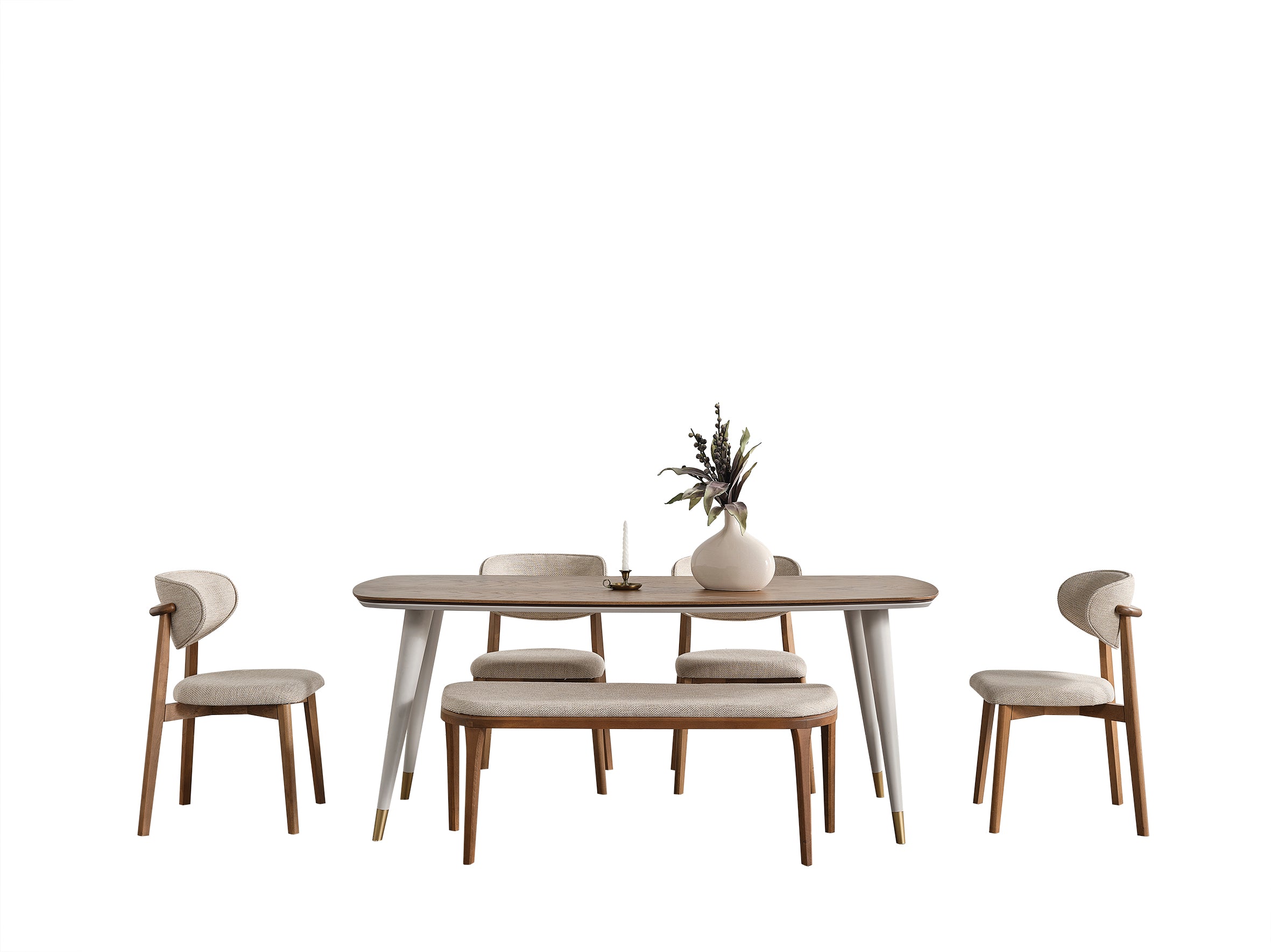 Трапезен стол «Viola» с тапицерия