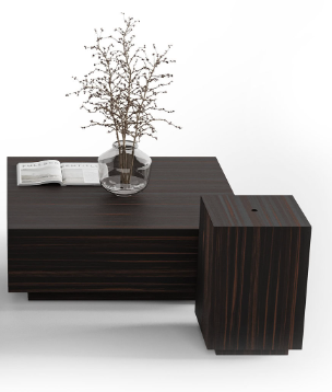 Помощна маса «Nora» - с естествен фурнир