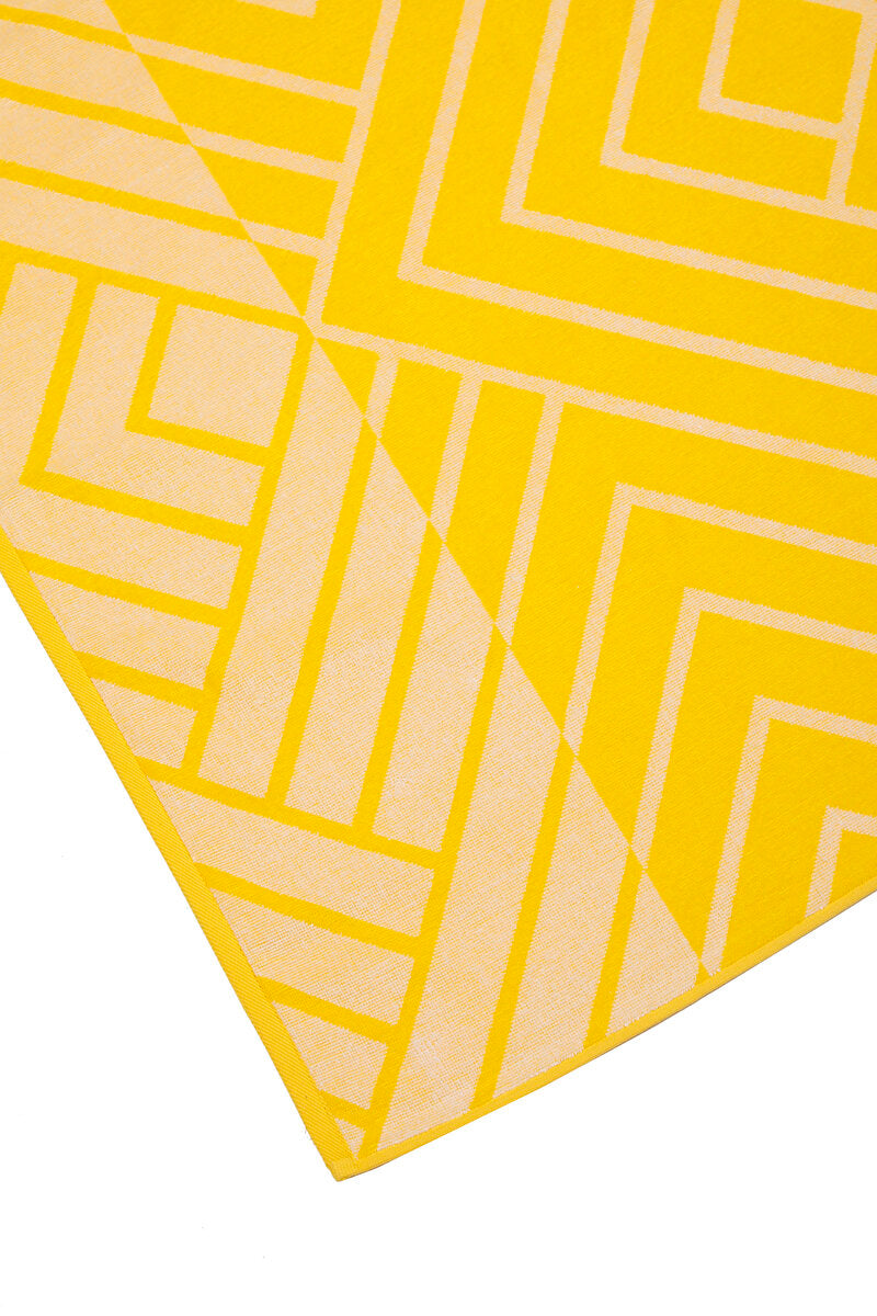 Плажна хавлия Özdilek Cannes Diamond Style Yellow Silgi 86х162 см