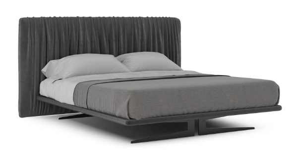 Тапицирано легло «Pado» модерно легло с табла, с включена подматрачна рамка