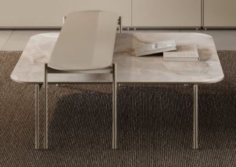 Холна маса «Pandora Slim» с керамичен плот, размер 130х40х33см