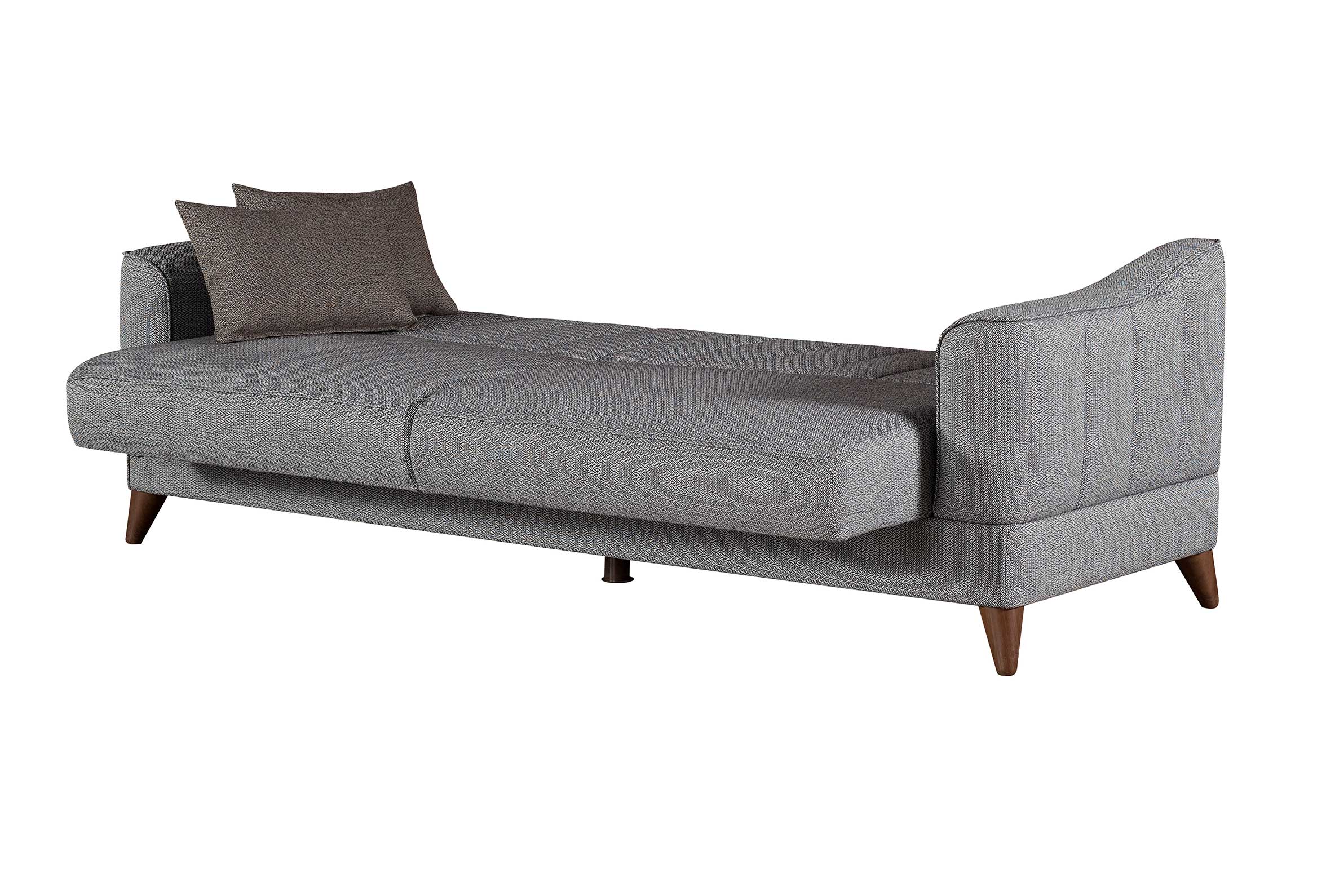 Триместен разтегателен диван «Prestige» + 2 декоративни възглавници, ширина 218см