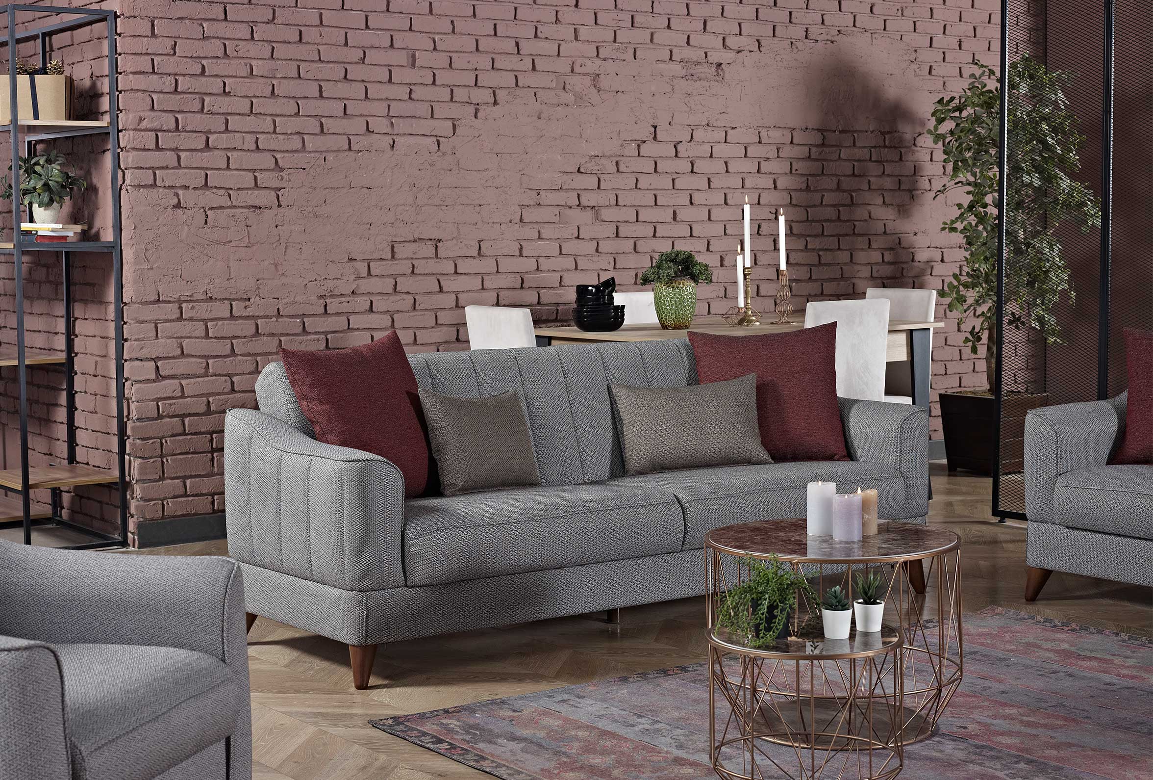 Двуместен разтегателен диван «Prestige» - ширина 160см