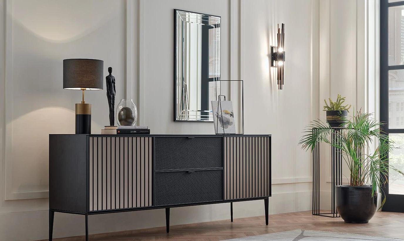 Бюфет «Riga» с две чекмеджета, размер 209х82х48см