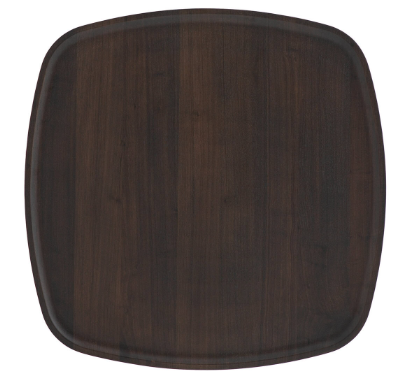 Холна маса «Riva Square» с естествен фурнир, размер 100х26х100см