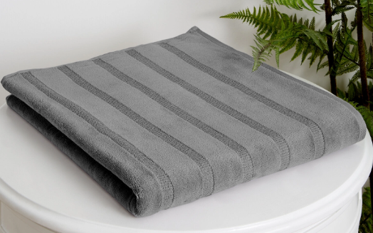 Хавлиена кърпа Sadem Stripe Gri 50x90 см