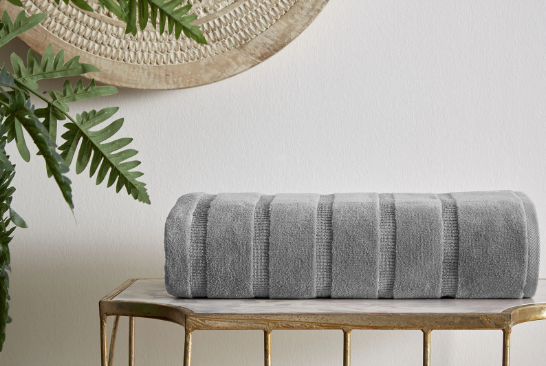 Хавлиена кърпа Sadem Stripe Gri 90x150 см.