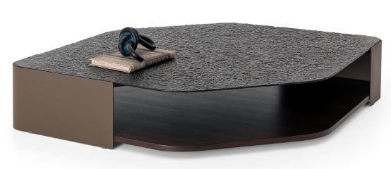 Холна маса «Sail» с релефно стъкло, размер 140х30х140см