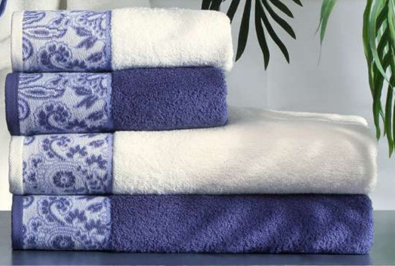 Хавлия «Pajley Lacivert» - памук, размер 90х150см