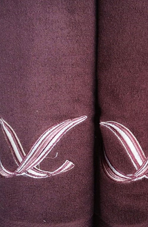 Комплект хавлии «Pink Wave/ Bordo - Pembe» - 4 части