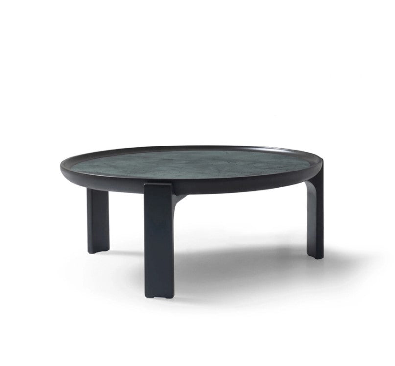 Холна маса «Praya Green» с травертин, размер 94х37х90см