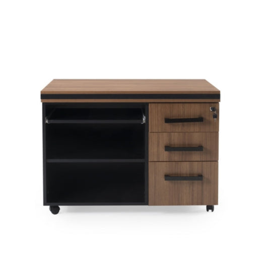 Офис шкаф «Tuzur» с чекмеджета, с колелца, размер 100х75х50см