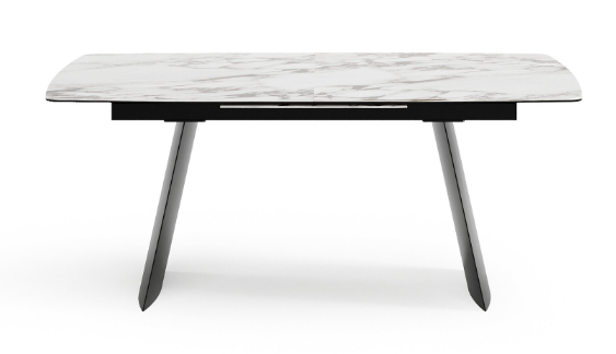 Трапезна разтегателна маса «Tetra» + керамичен плот, размер 180х75х100см