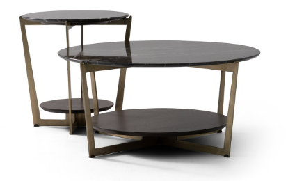 Холна маса «Tivano» - керамичен плот, размер 85х38х85см