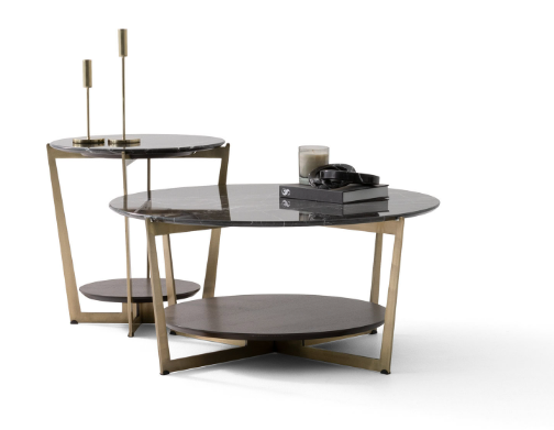 Помощна маса «Tivano» - с мрамор