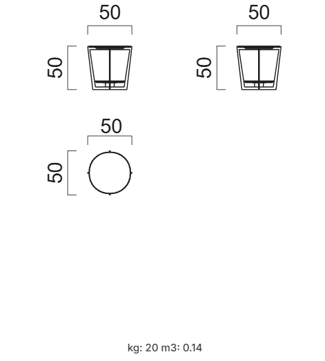 Помощна маса «Tivano» - с мрамор