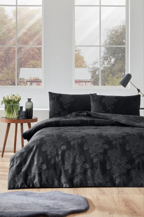 Двоен спален комплект «Linden» - 4 части, памучен сатен