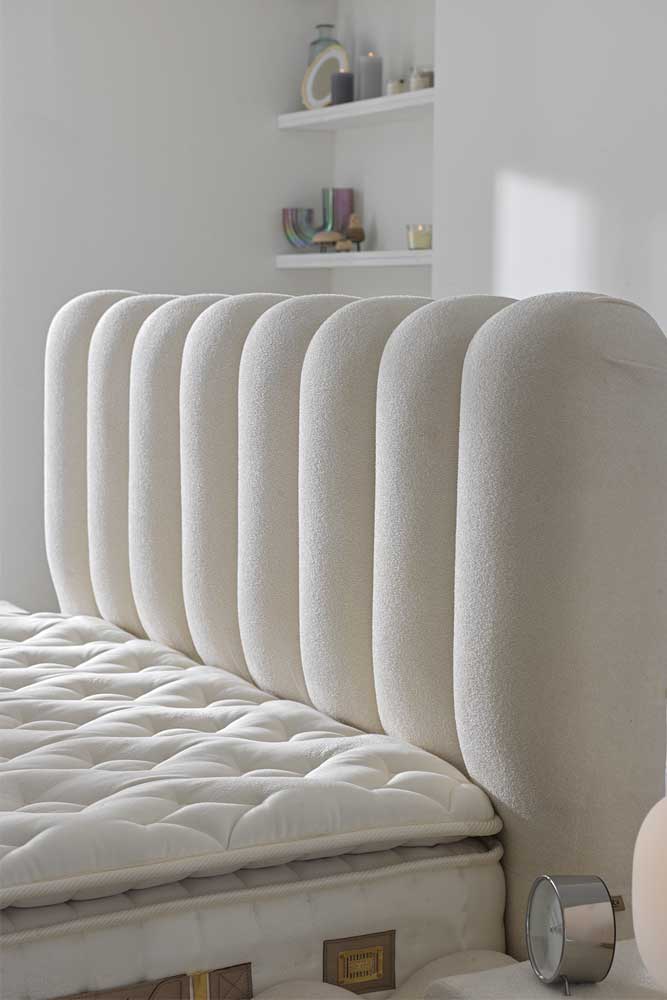 Тапицирана табла за легло «Vanilla Dream»