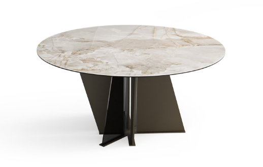 Трапезна маса «Vera» + керамичен плот, размер 150х75х150см