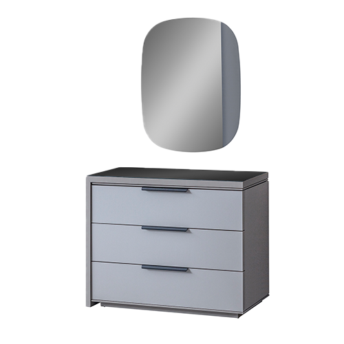 Тоалетка «Zenith» + скрин с три чекмеджета, размер 100х74х43см