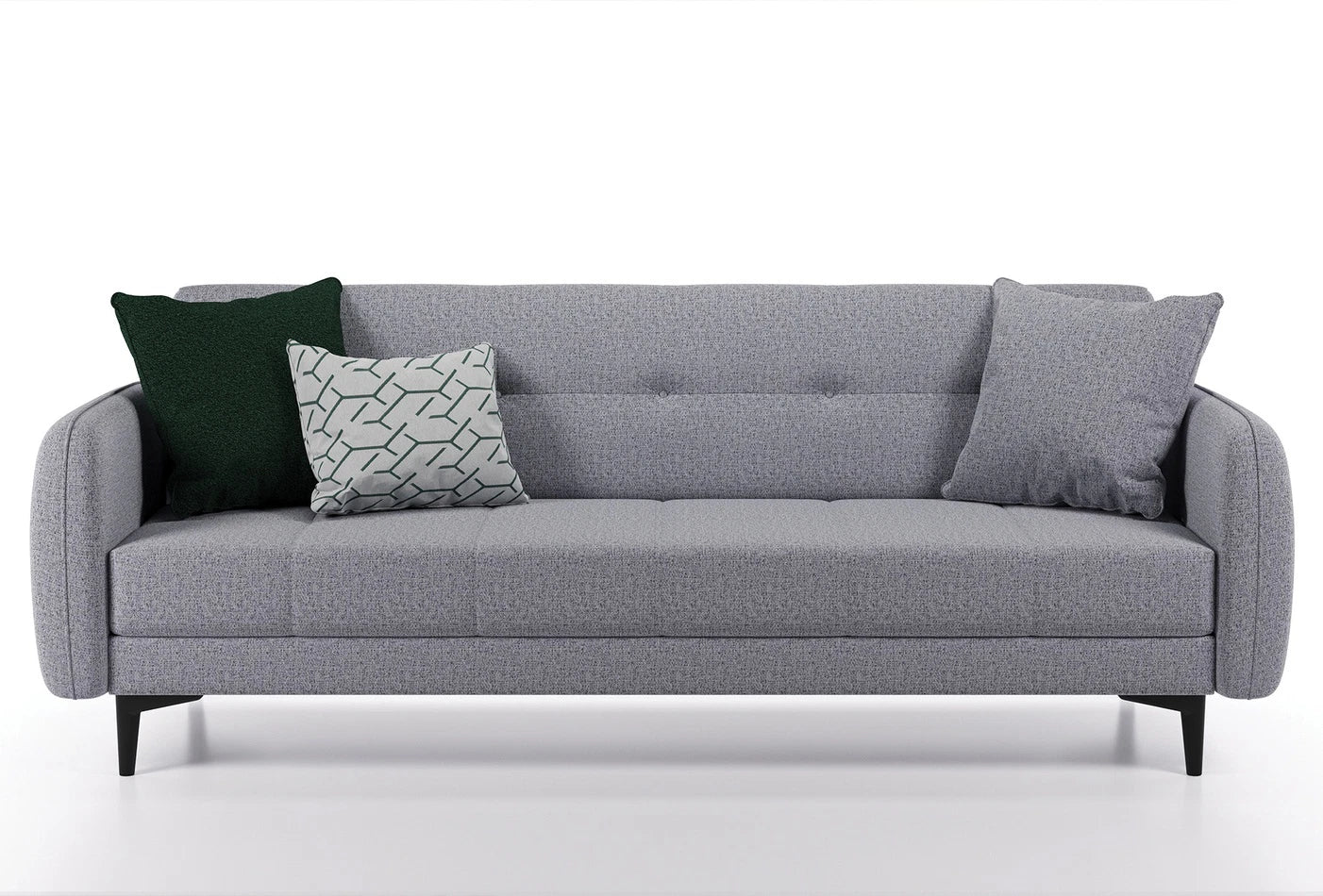 Триместен разтегателен диван «Romina» + 3 декоративни възглавници, ширина 210см