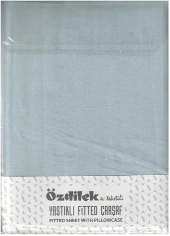 Чаршаф с ластик «Colourist» + калъфки, памук, размер 160х200см