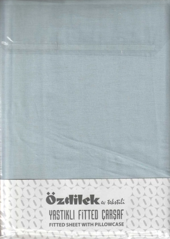 Чаршаф с ластик «Colourist» + калъфка, памук, размер 100х200см