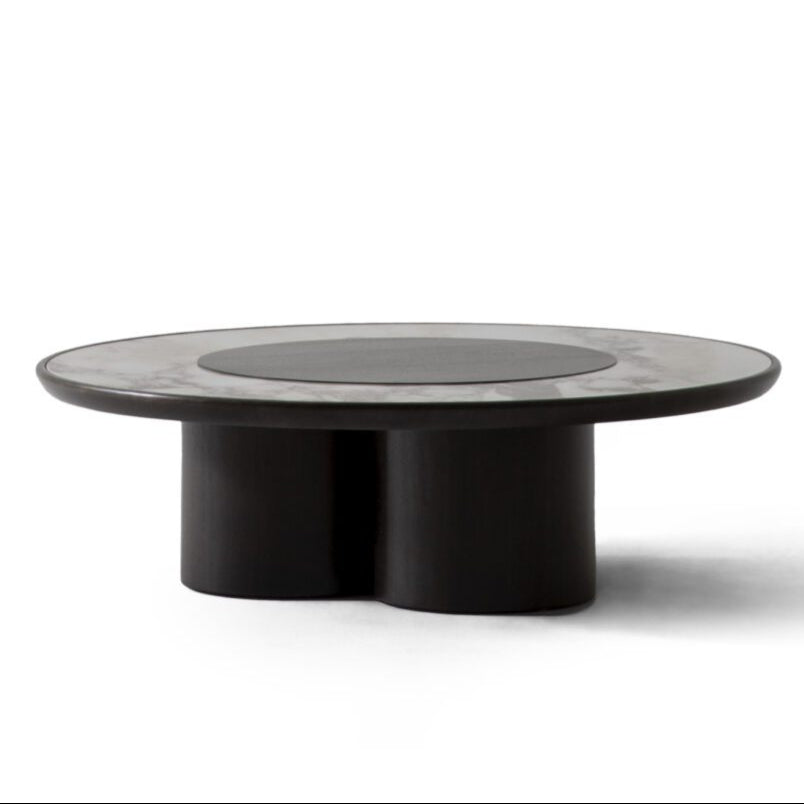 Холна маса «Arel» - с естествен фурнир, размер 103х31х103см