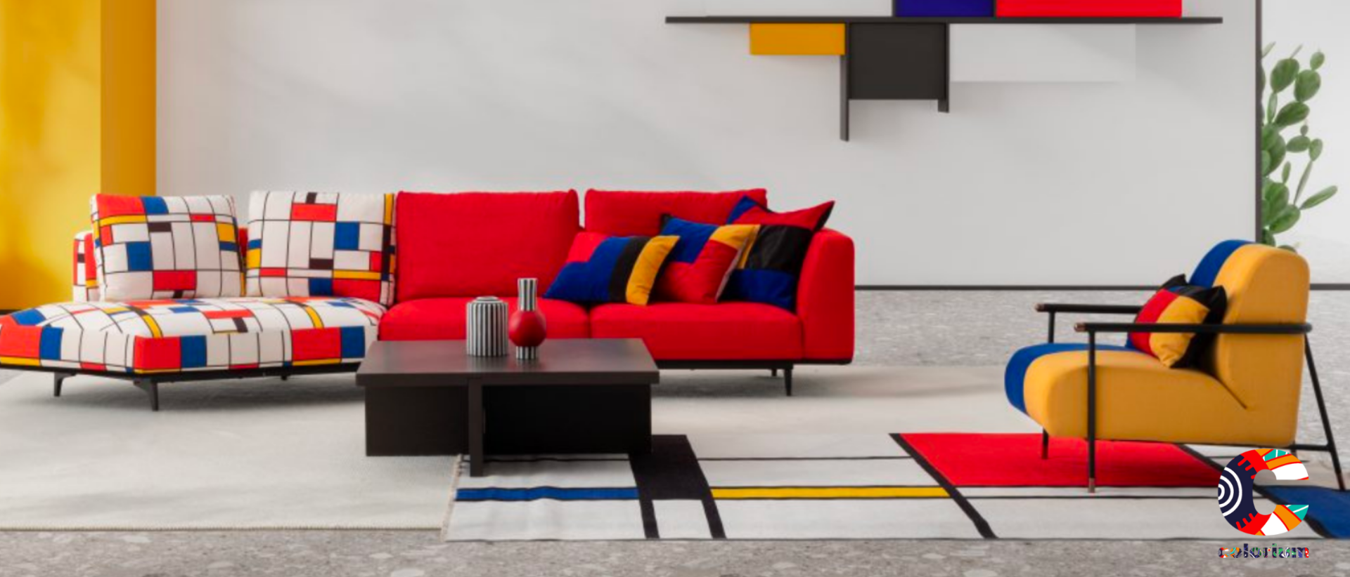 Кресло «Nice Mondrian» от серия Colorium